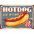 Plaque hot dog