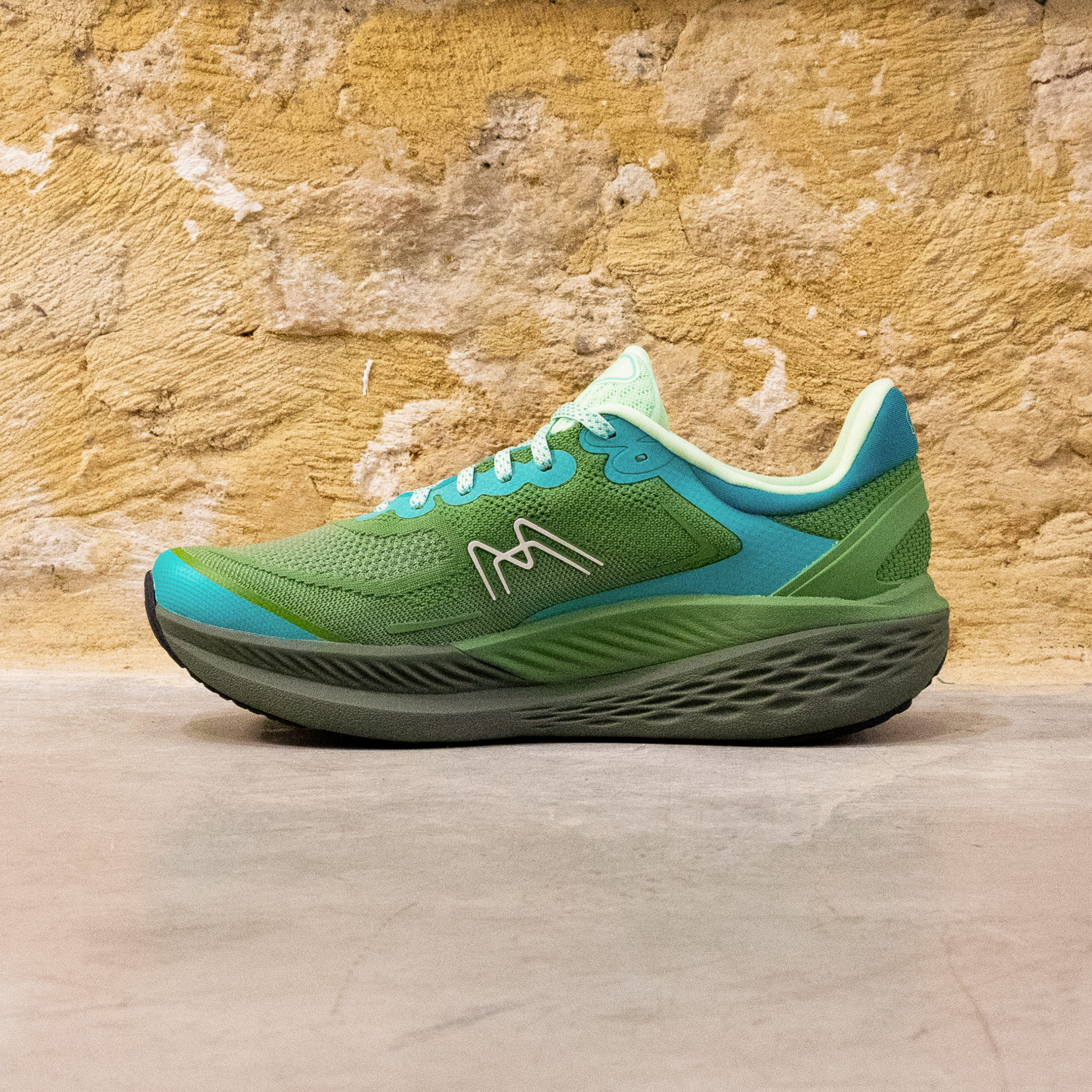 MESTARI RUN LS  SALTED LIME PATINA GREEN cotéint