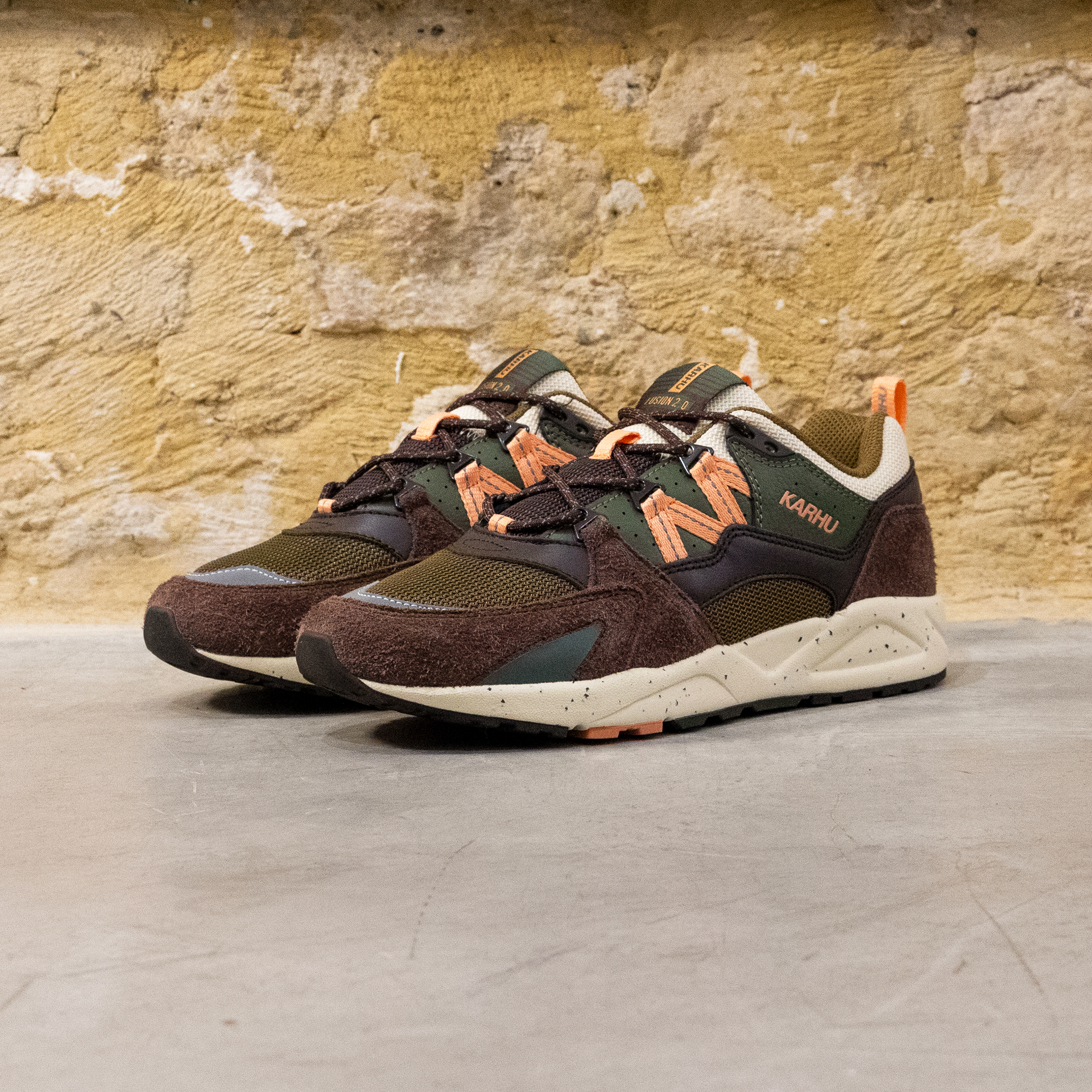 FUSION 2.0  SHAVED CHOCOLATE  PEACH BLOOM paire avant