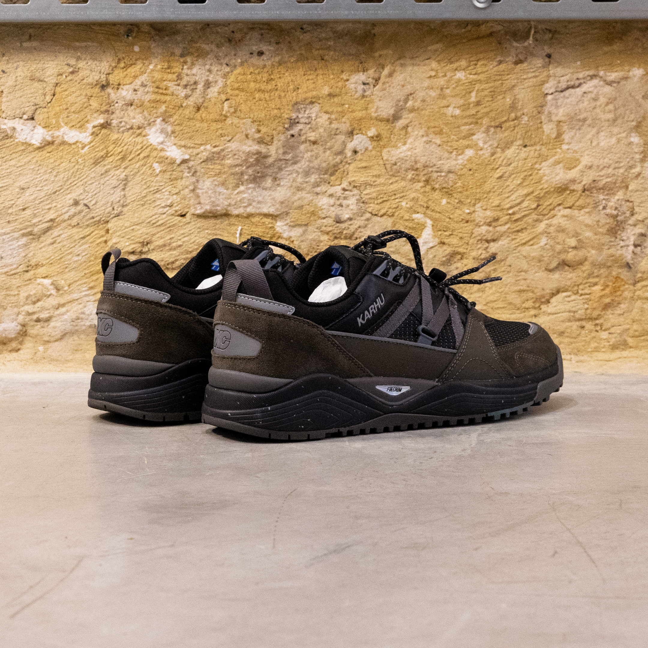 FUSION XC WP  TARMAC  DARK GULL GRAY paire drr