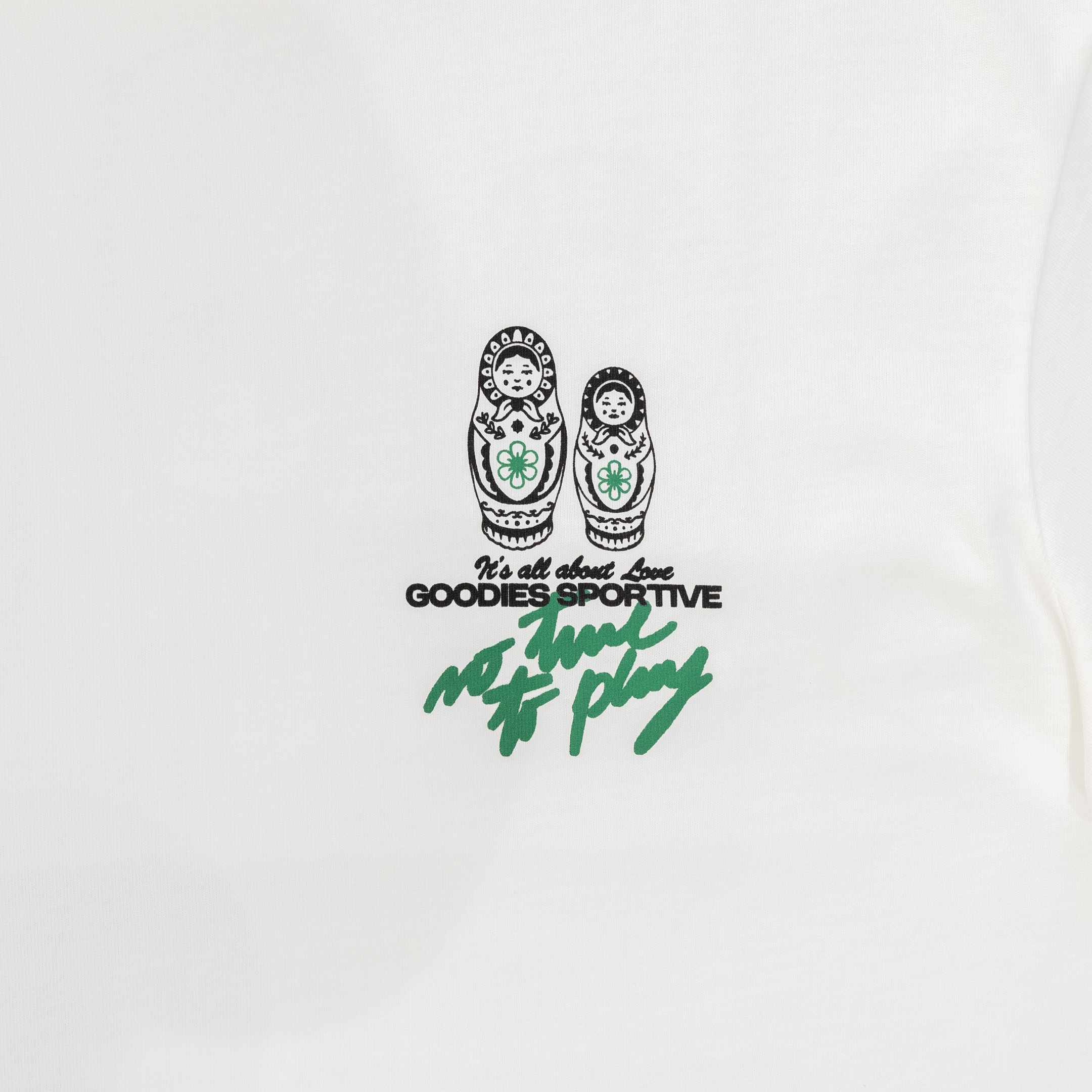GOODIES SPORTIVE - NO TIME TO PLAY vue detail