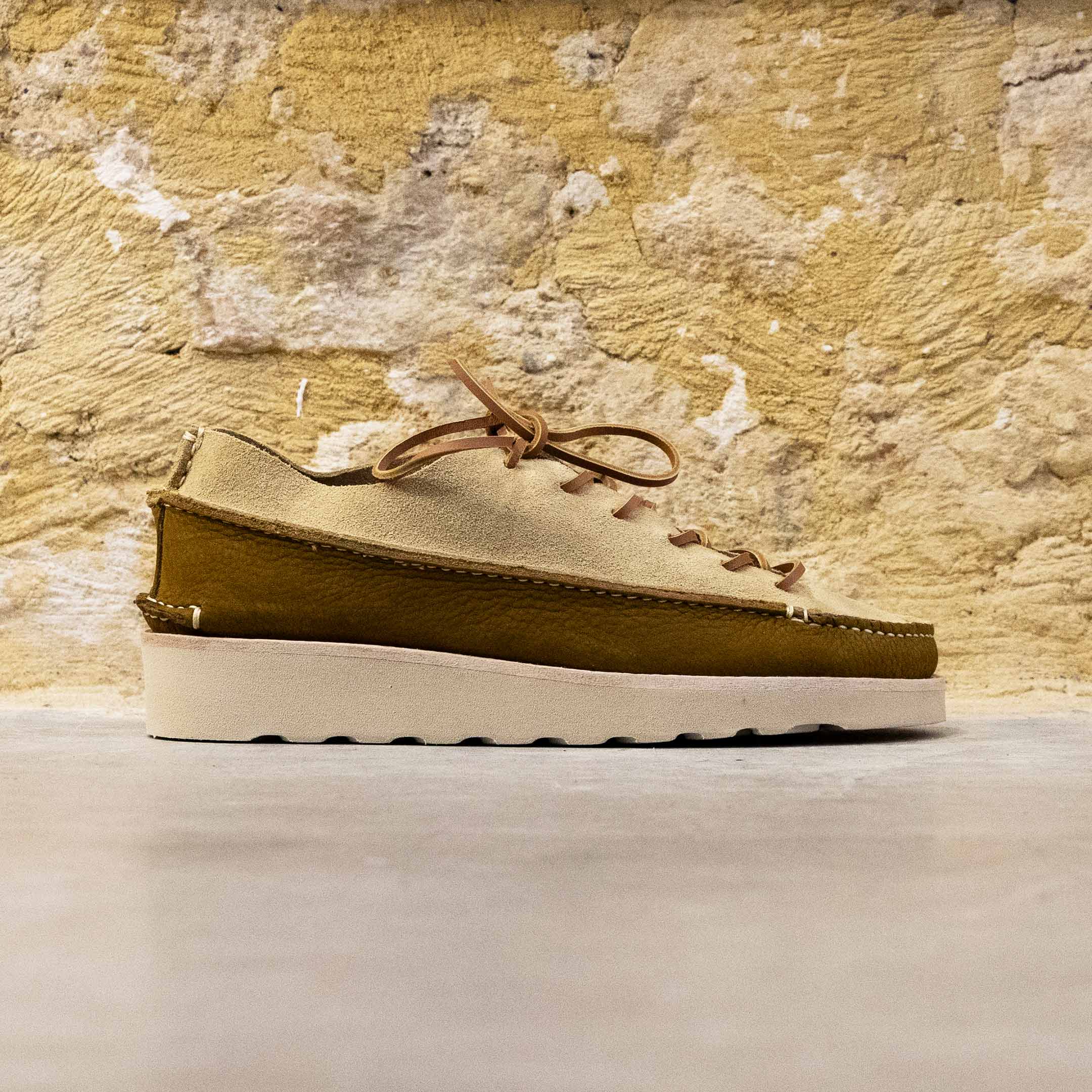 Zardus Alves 2 Nubuk Moss Suede Senape vue ext