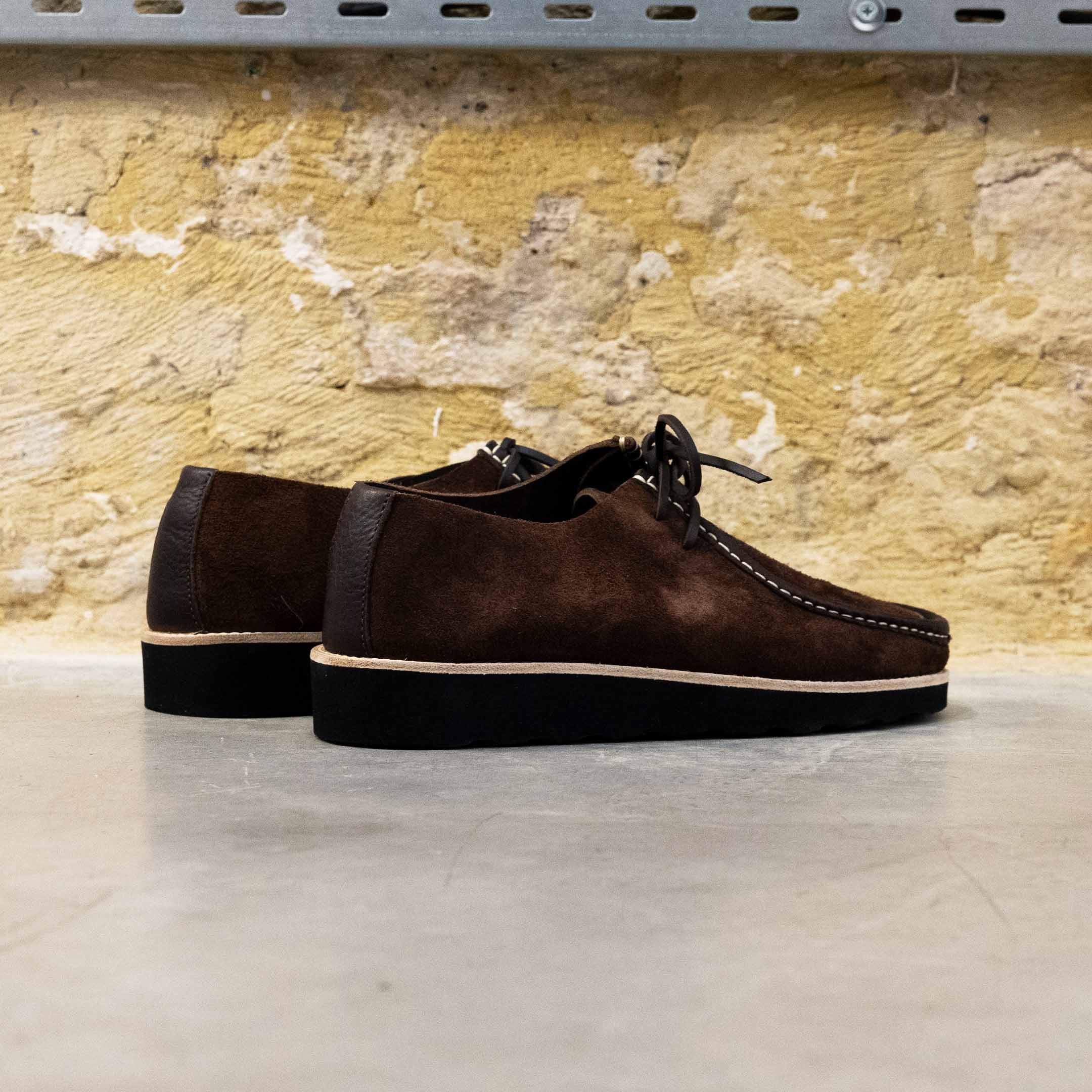 Zardus Santos Dark Brown vue paire  drr
