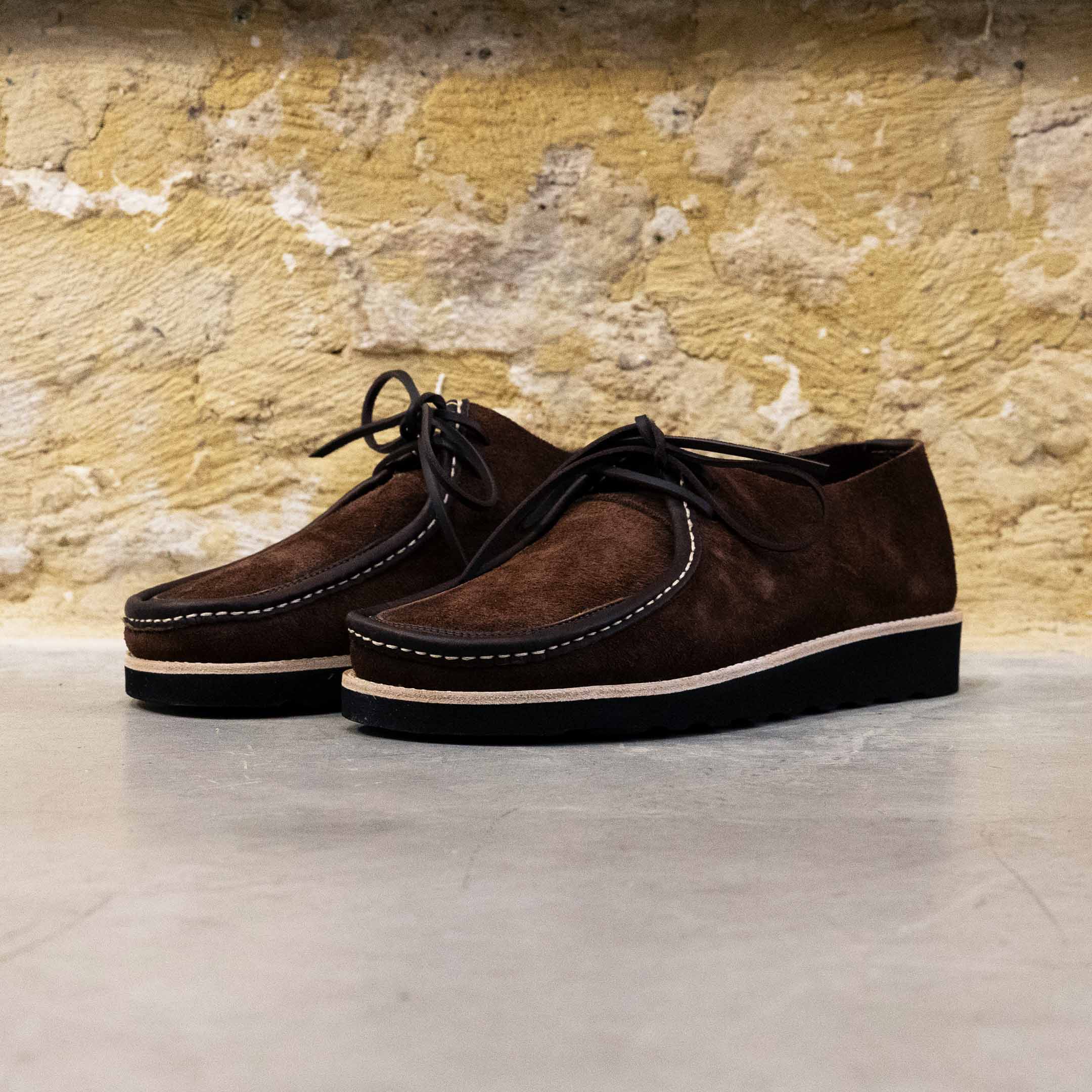Zardus Santos Dark Brown vue paire dvnt