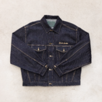 GOODIES SPORTIVE Raw Denim Trucker vue face