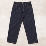 GOODIES SPORTIVE Raw Denim Wide-Leg Pants vue face