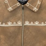 Camel Premium Jacket détail fermeture