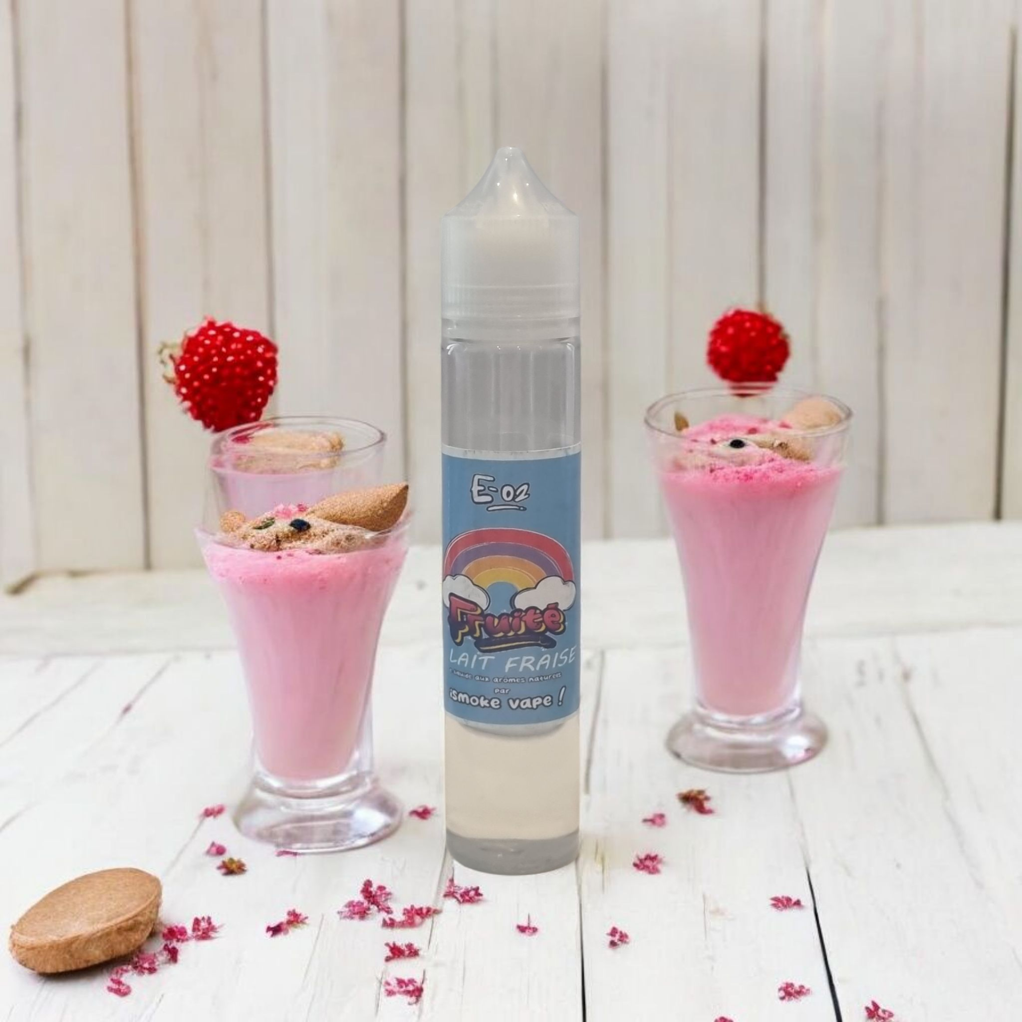 lait fraise