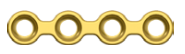 4 trous Mid Face Plate (Micro) MILAE