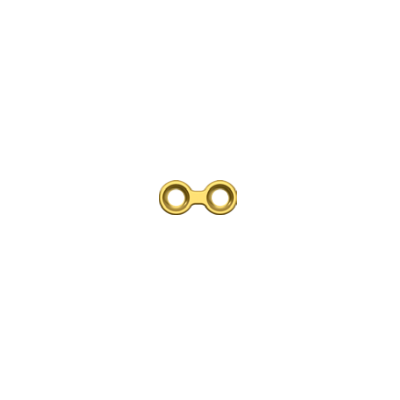 2 trous Mid Face Plate (Micro) MILAE