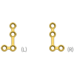 L Plate Small Mid Face Plate (Micro) MILAE