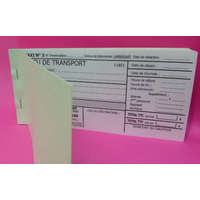 CARNETS AUTOCOPIANTS 21 X  9.9 CM