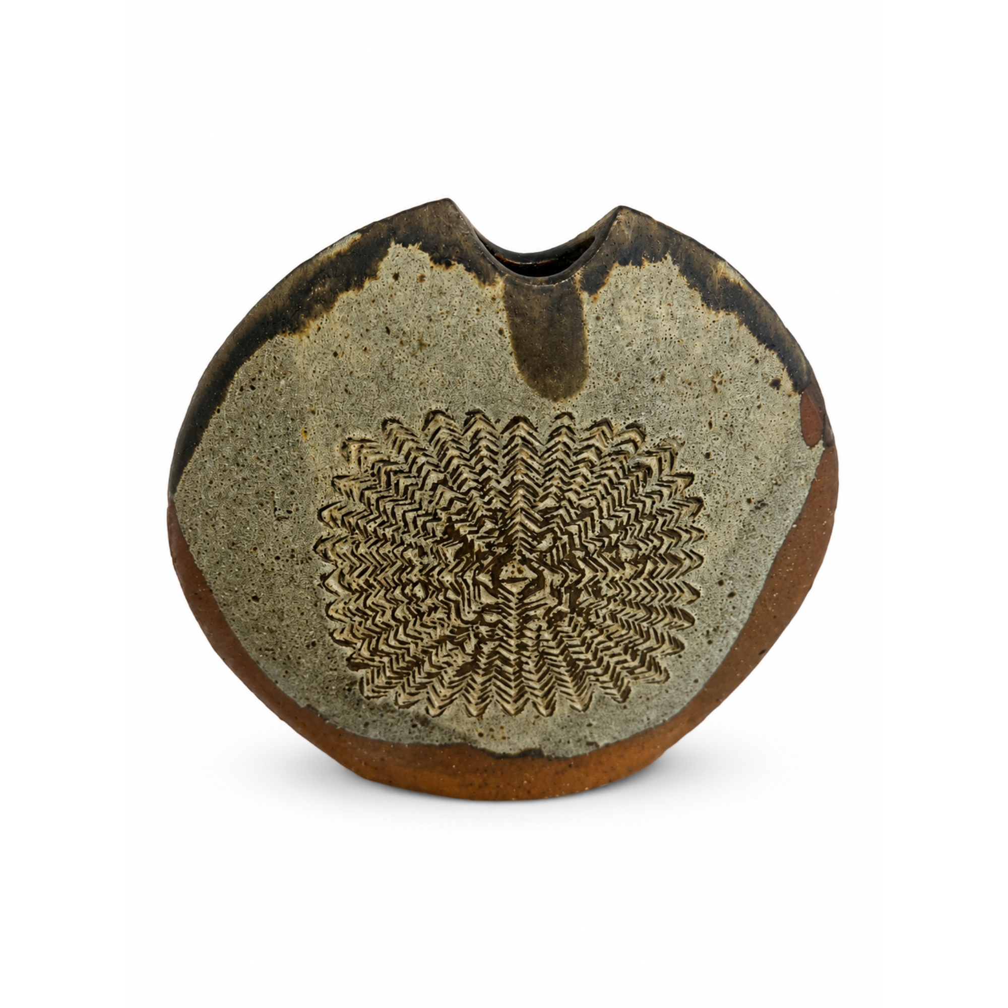 Vase en grès de Pat &amp; Joe Rowland_8