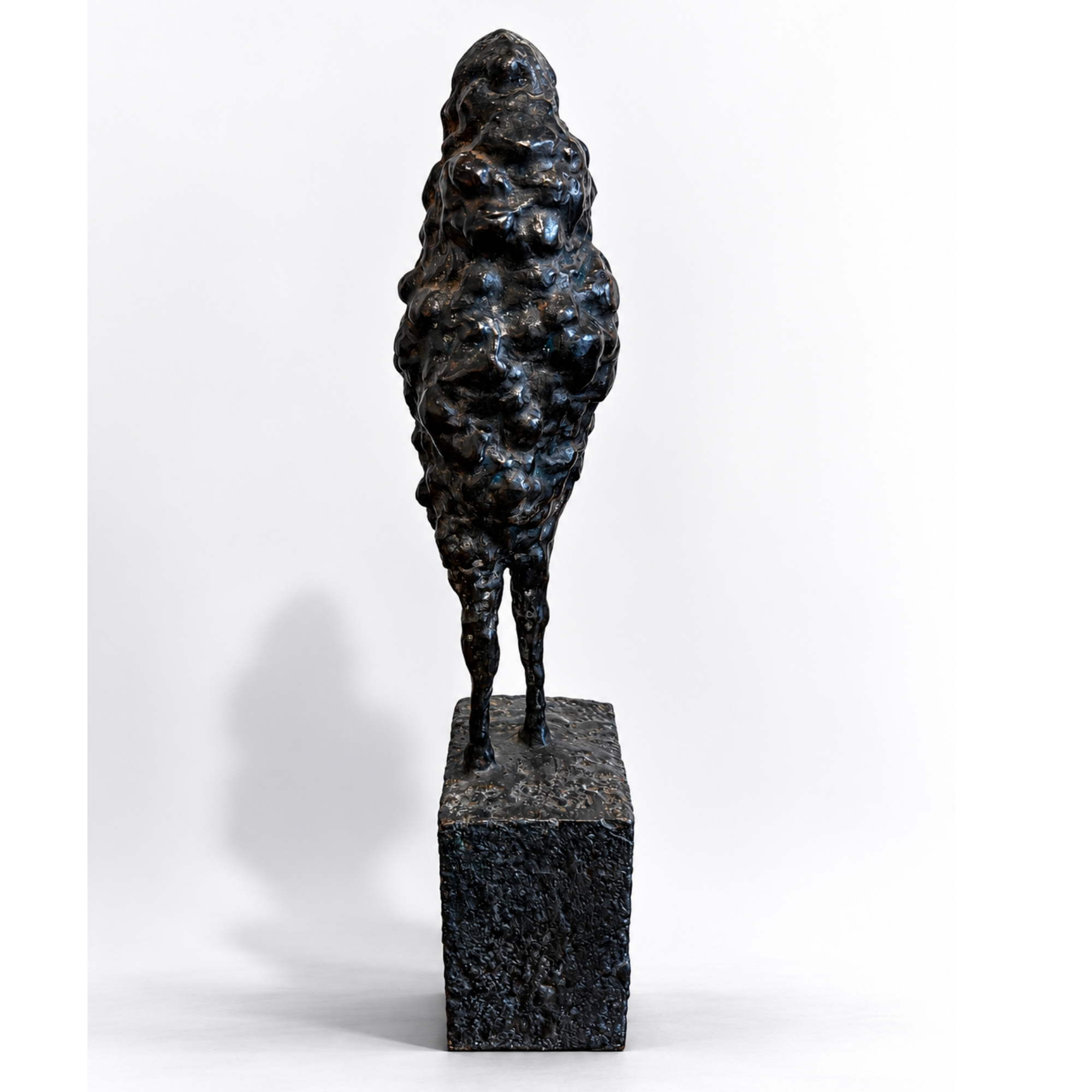 Sculpture_figure de roche V_bronze_paul de pignol_1