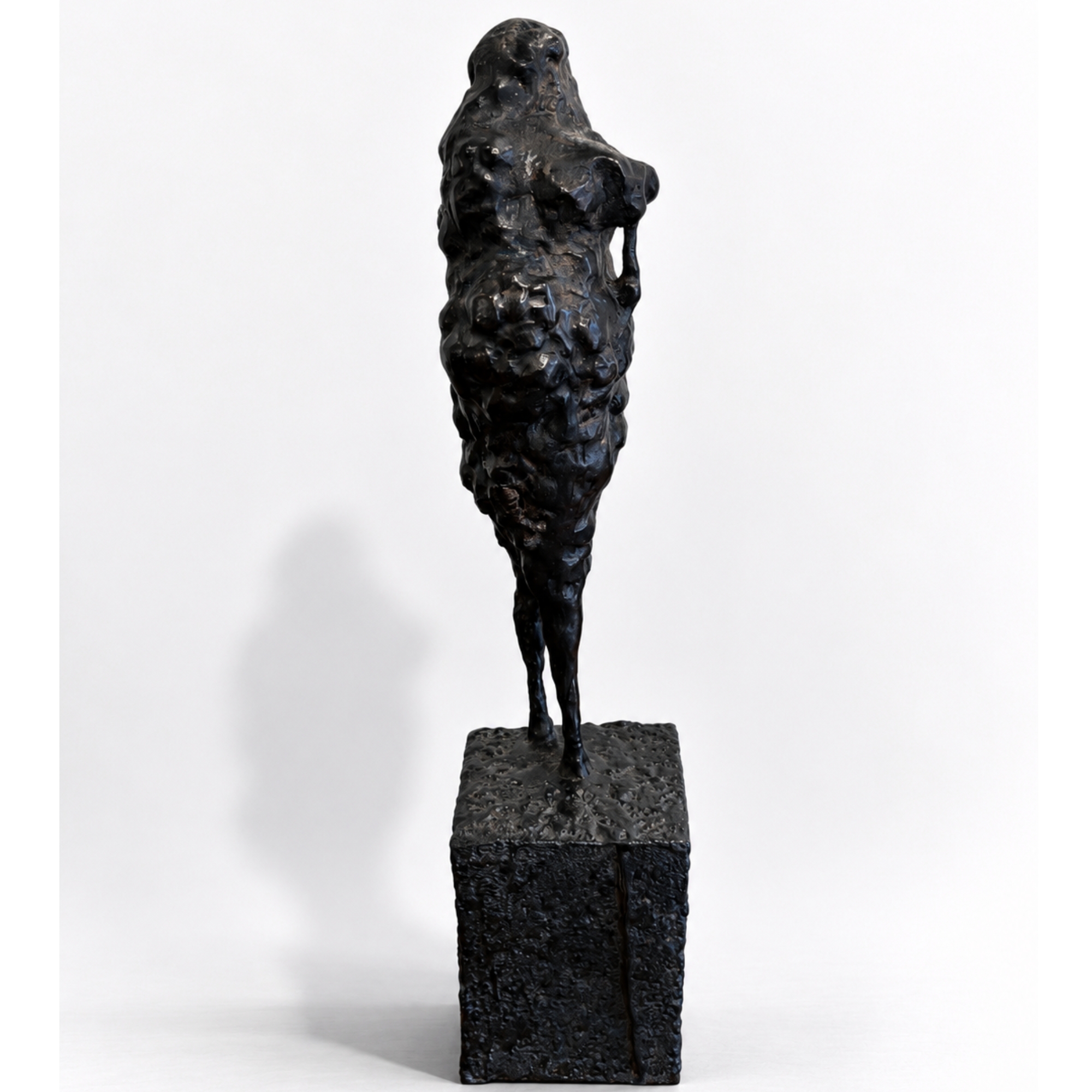 Sculpture_figure de roche V_bronze_paul de pignol_2