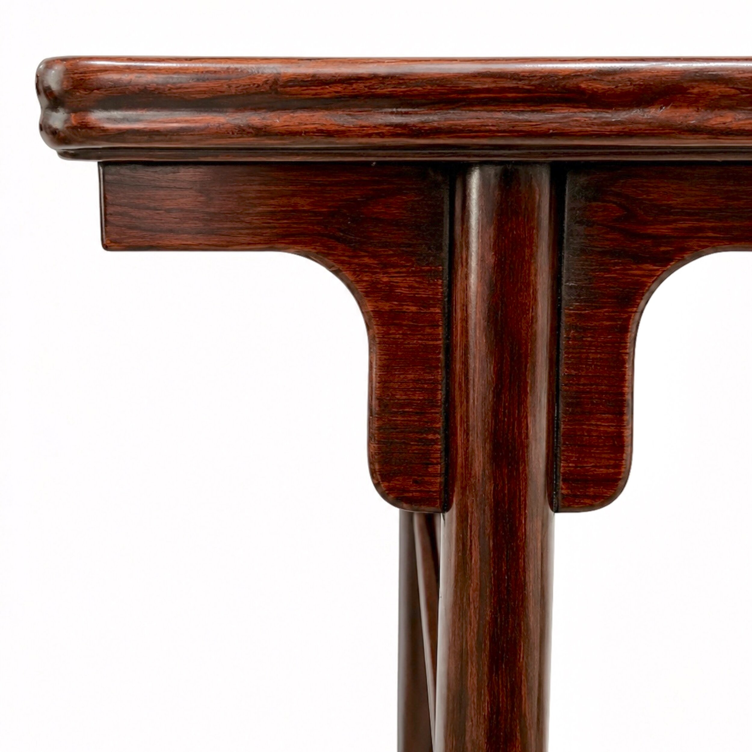 Console chinoise en orme_Meuble de lettré_XVIIIè_3