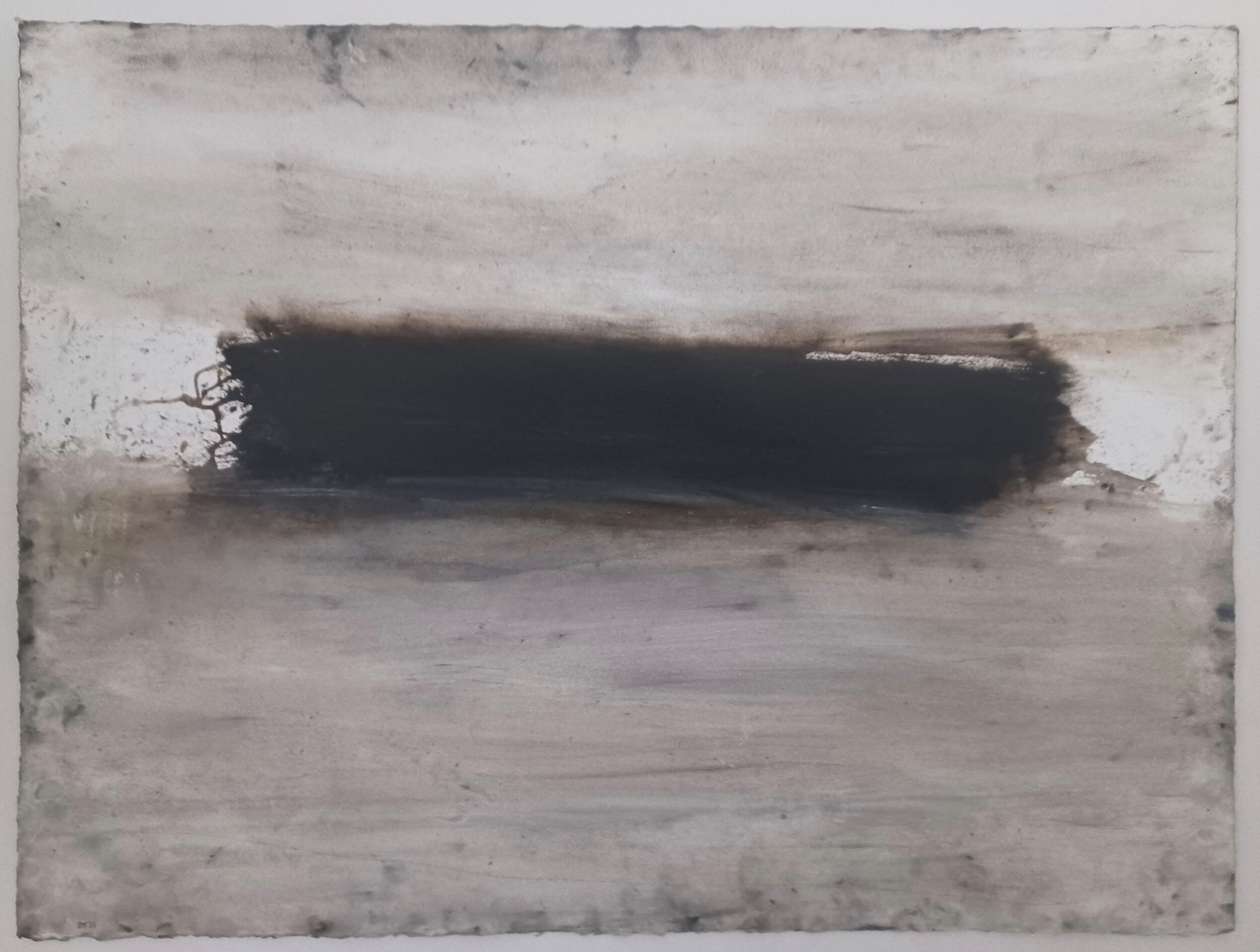 01_Denis_Martin 2025_sans titre_caseine_crayon et huile sur papier_57x76cm
