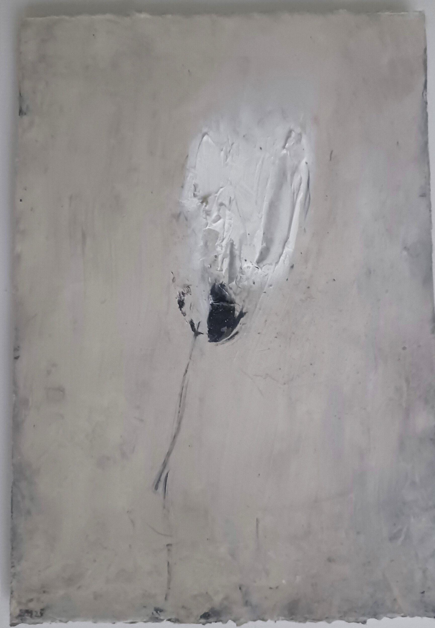06_Denis_Martin 2025_sans titre_caseine_crayon et huile sur papier_22x15cm