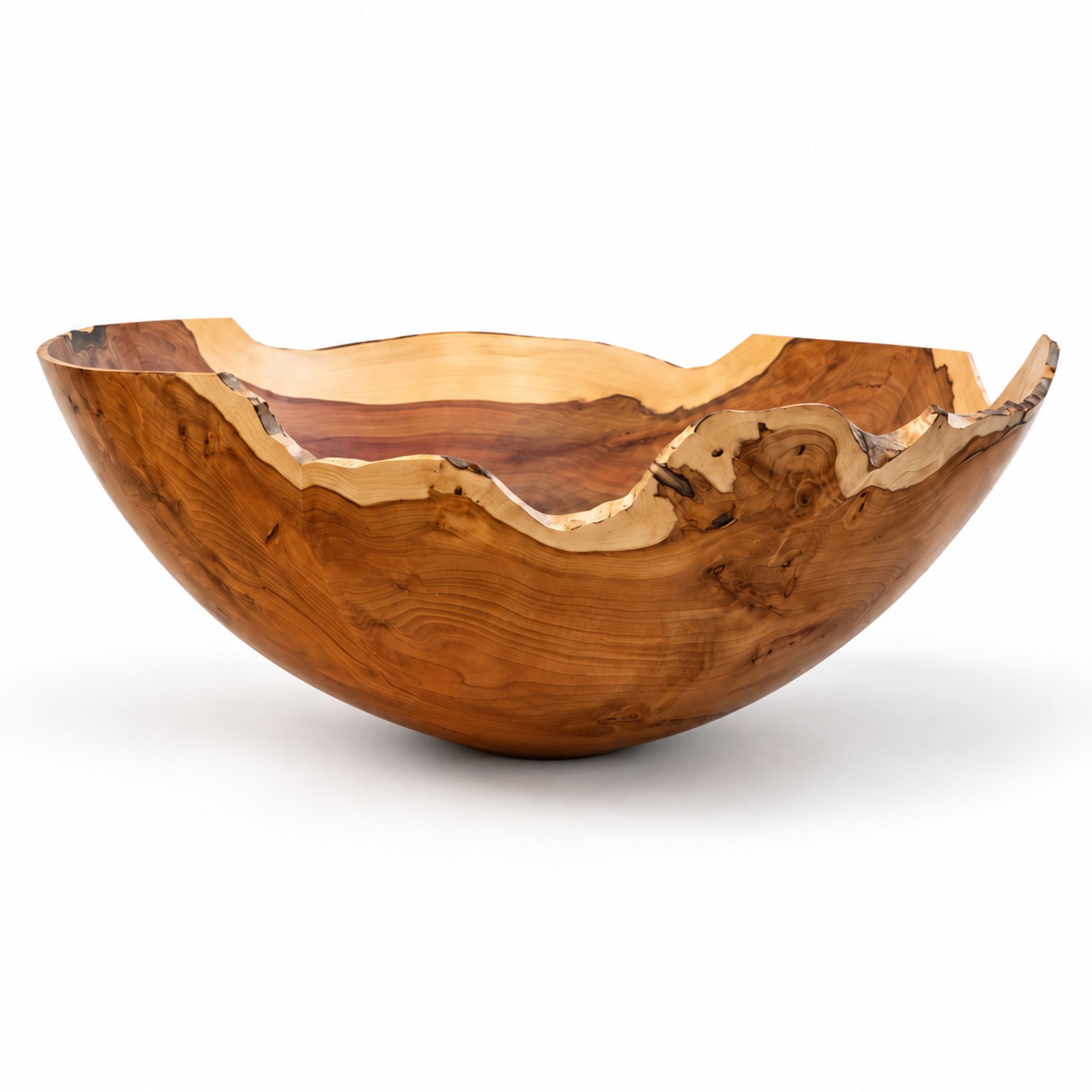 Coupe contemporaine monoxyle en If par Ralph Ribour_1