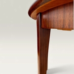 Table ronde palissandre par Kjaernulf 8
