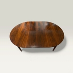 Table ronde palissandre par Kjaernulf 9