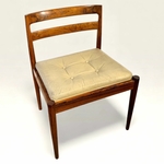 Chaises en palissandre et cuir par Kaï Kristiansen_Magnus Olesen_1960 4