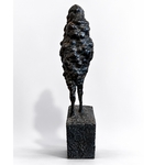 Sculpture_figure de roche V_bronze_paul de pignol_1