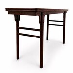 Console chinoise en orme_Meuble de lettré_XVIIIè_4