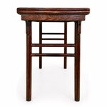 Console chinoise en orme_Meuble de lettré_XVIIIè_5