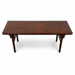 Console chinoise en orme_Meuble de lettré_XVIIIè_8