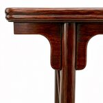 Console chinoise en orme_Meuble de lettré_XVIIIè_3