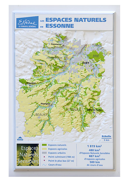 carte essonne espaces naturels