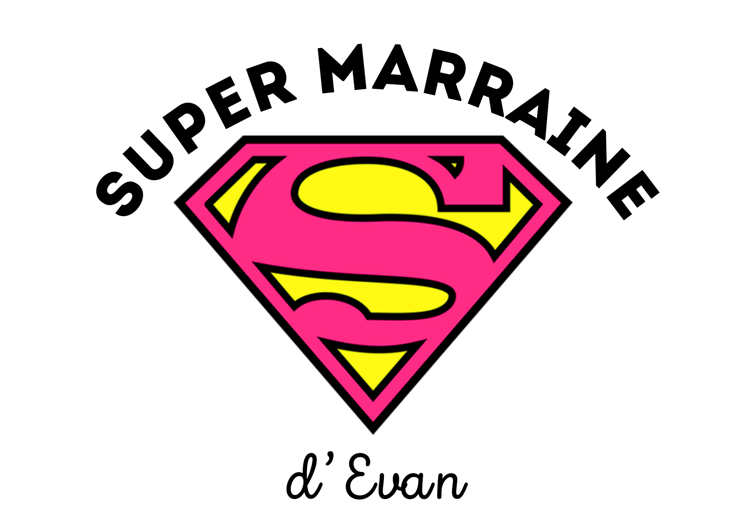 TEE SHIRT SUPER MARRAINE