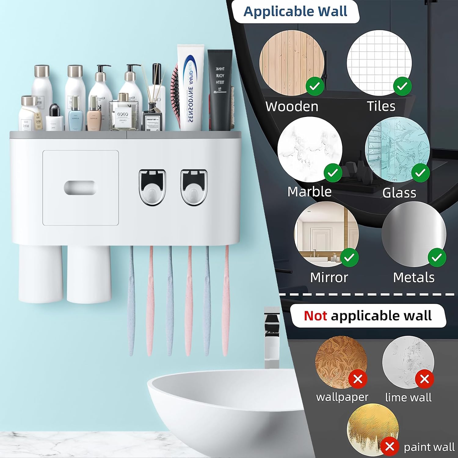 Help keep bathroom entropy low