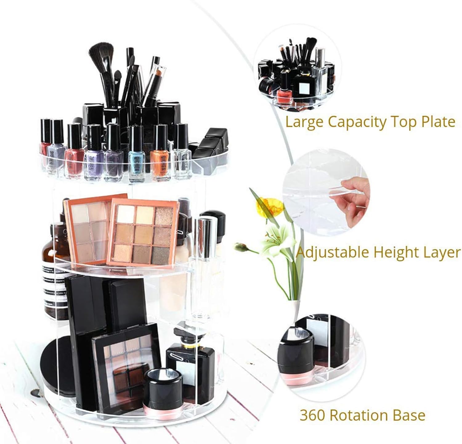 keep your makeup areas entropy low