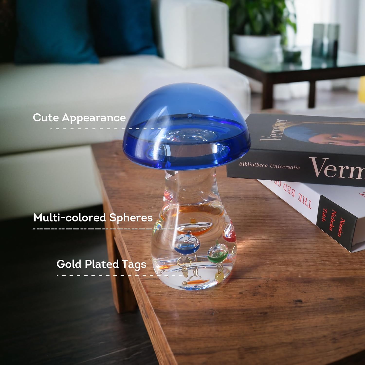 Mushroom thermometer