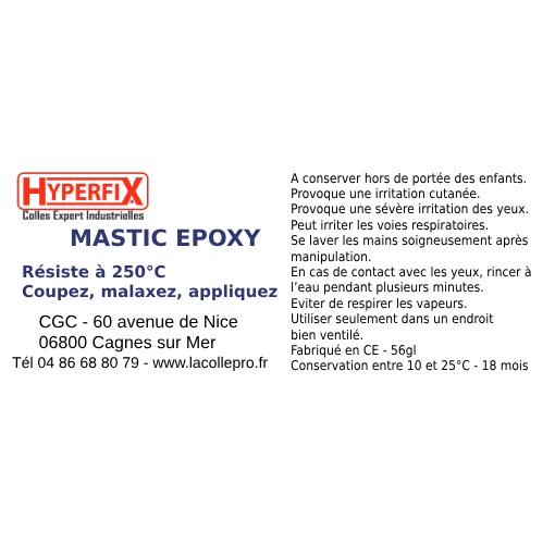 ETQ HFX Mastic Epoxy