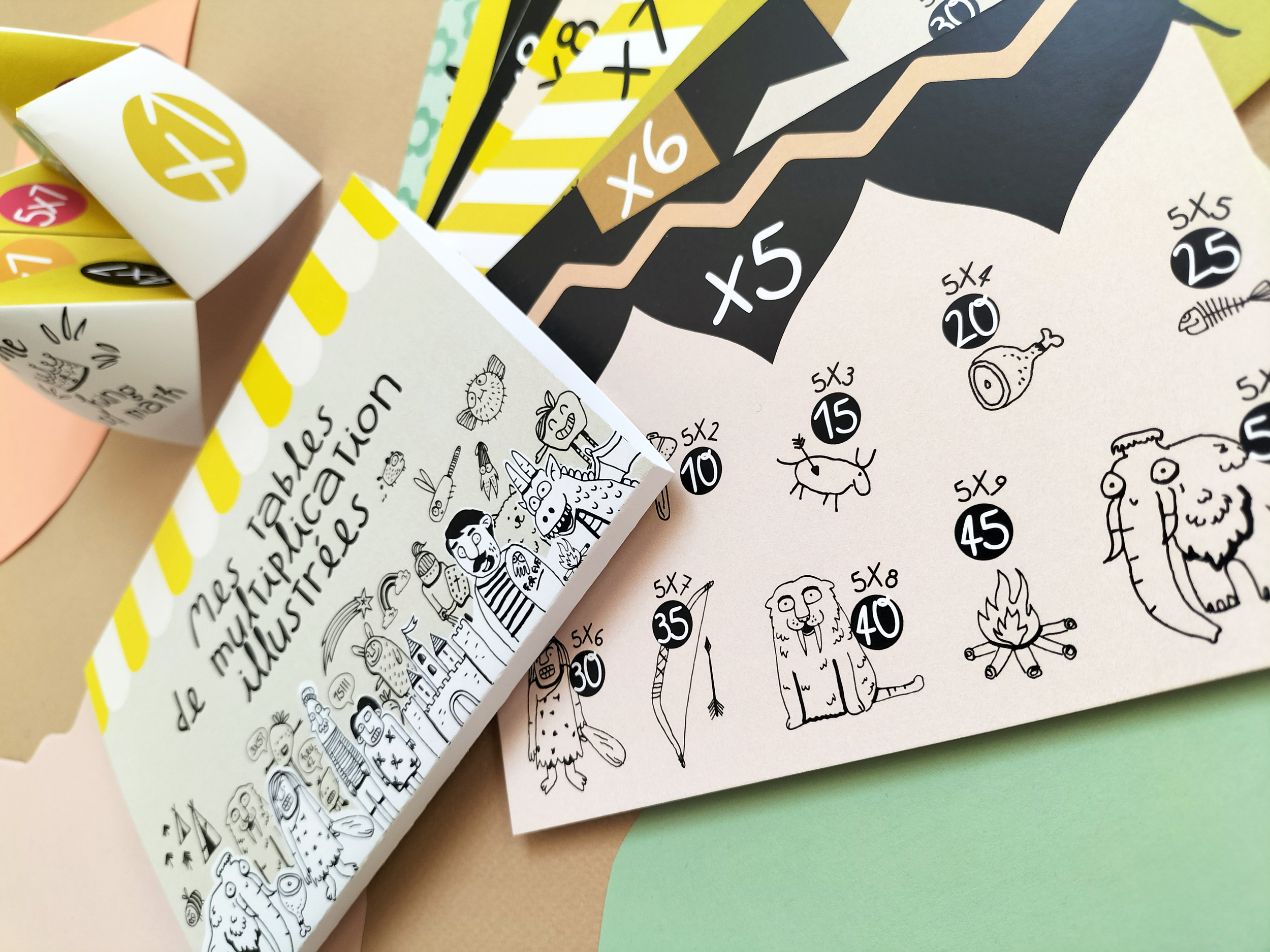 tables multiplications dessins 01
