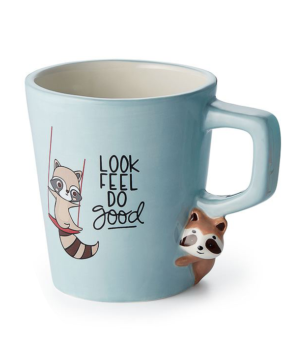 mug raton laveur face