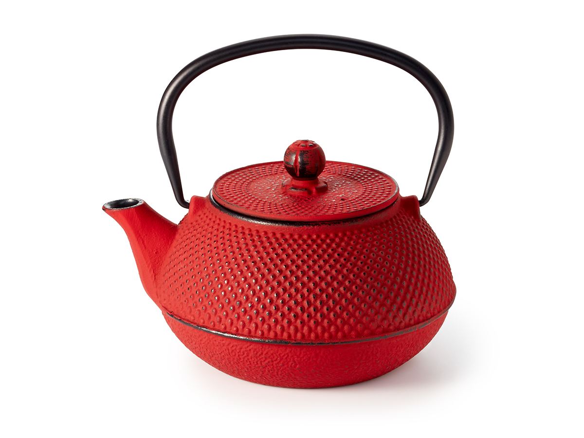 Théière Shenshen fonte rouge 0.8l
