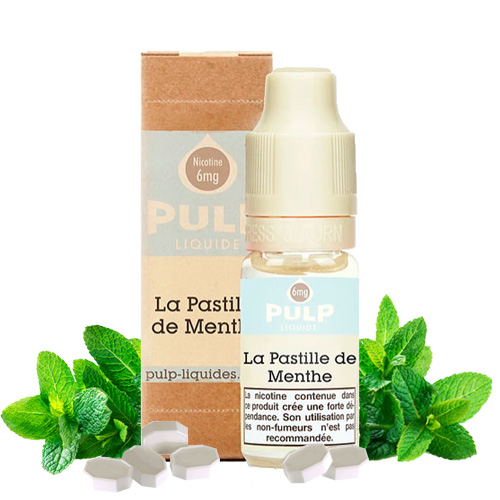 Clopinette : Pulp Pastille de menthe et cigarettes électroniques