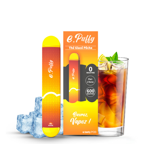 e-Puffy Thé Glacé Pêche - e-Tasty