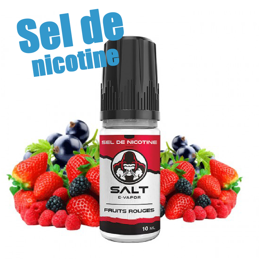 Fruits Rouges - Sels de Nicotine - Salt E-Vapor