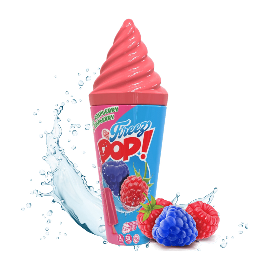 Raspberry Blue Raspberry - 50ml - Freez Pop - Vape Maker