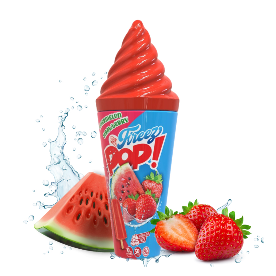 Watermelon Strawberry - 50ml - Freez Pop - Vape Maker