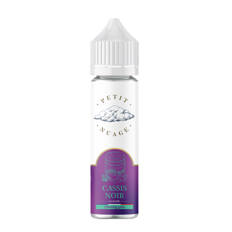 Cassis Noir - 60ml - Petit Nuage - La petite vaporette