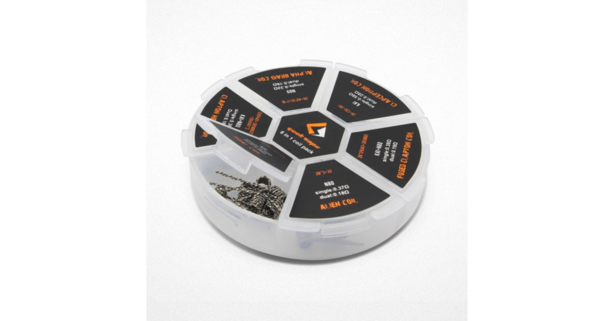 elfbar nachfüll pod läuft aus GeekVape 6-in-1 Pre-Built Coil Pack main image 0