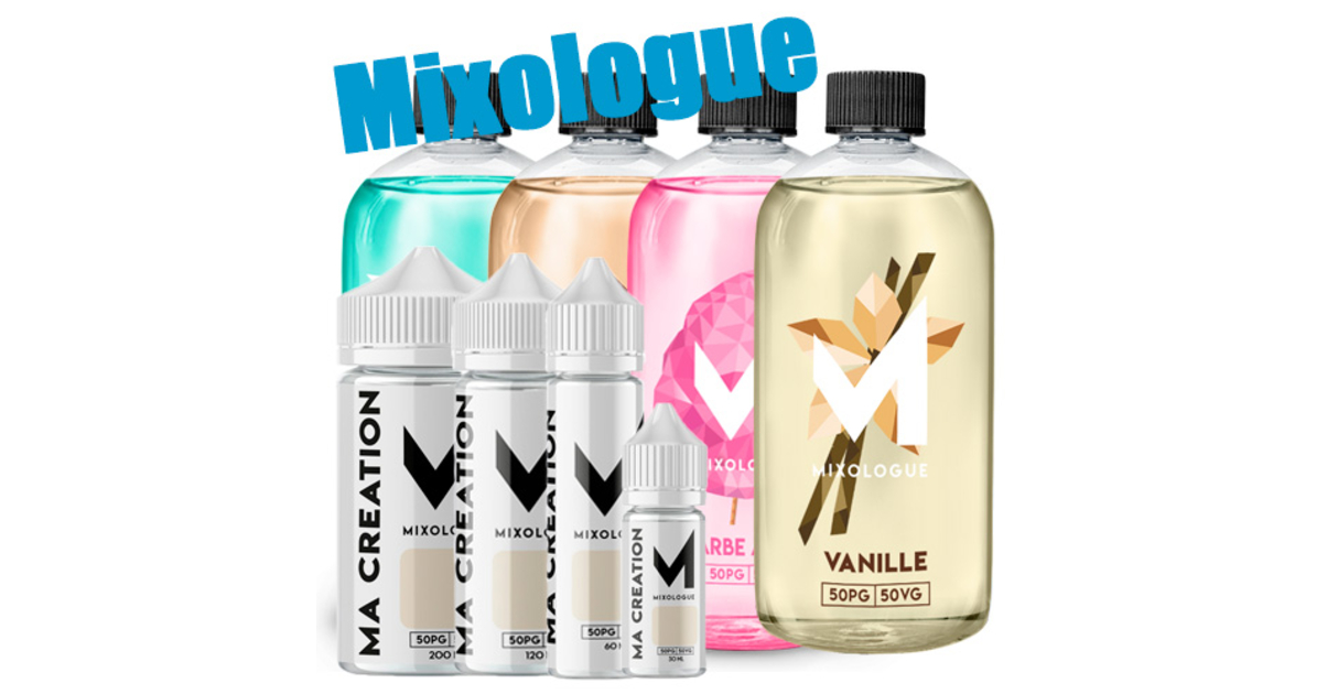 E-liquide Mixologue - E-Liquide en vrac - La petite vaporette
