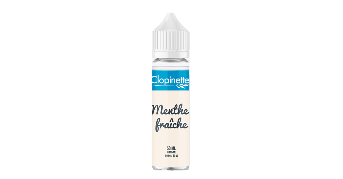 Menthe Frache 50/50 - 50ml - Les liquides menthes Clopinette