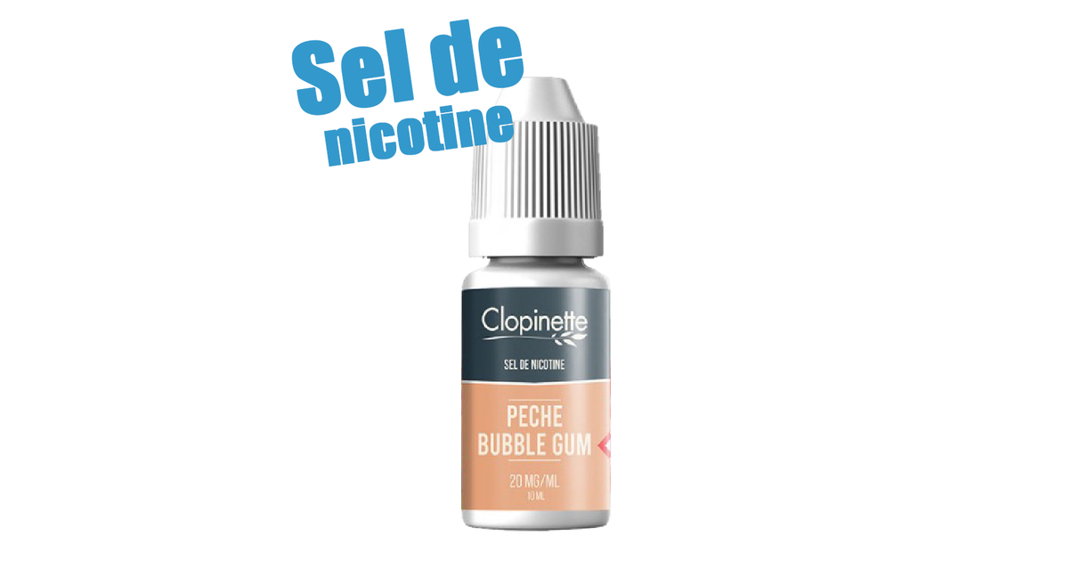 Pche Bubble Gum - Sels de Nicotine - La petite vaporette